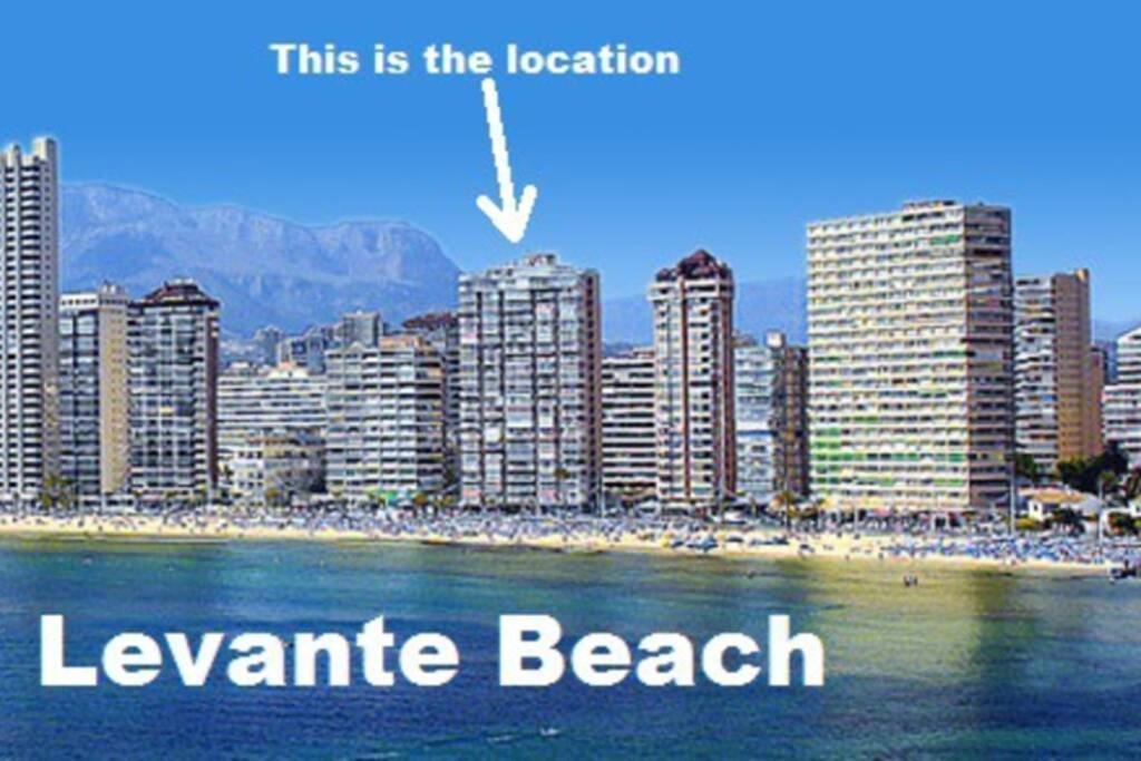 Seafront Luxury Levante Beach / Primera Linea Playa Levante ベニドルム エクステリア 写真